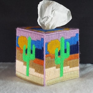 Southwest Cactus Tissue Cover