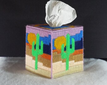 Southwest Cactus Tissue Cover