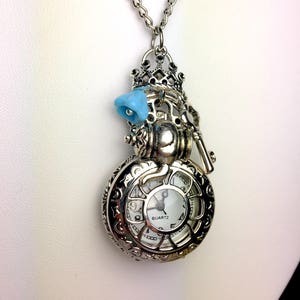 Alice in Wonderland Inspired Pocket Watch Necklace - Etsy