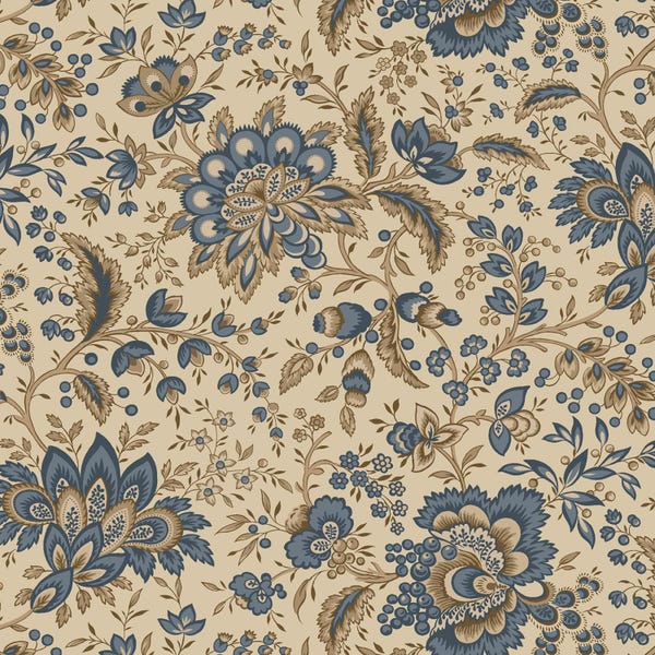 Parte trasera de colcha jacobea de 108" de ancho de Marcus Fabrics QB101749D-BEIGE