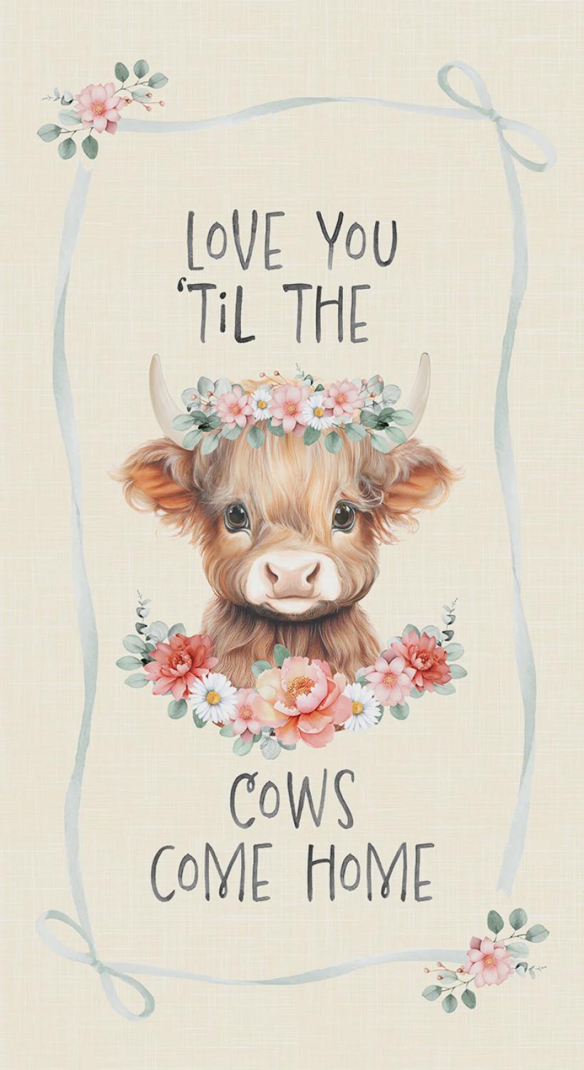 Till the Cows Come Home Panel by Timeless Treasures CD4040 - Etsy