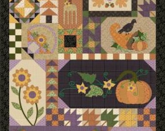 Patches of Autumn panel by Marcus Fabrics
