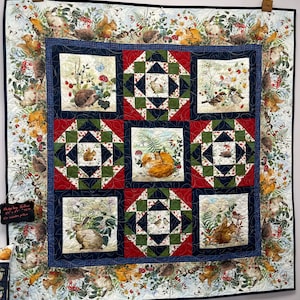 Igel hohle Quilt und Kissen Kit