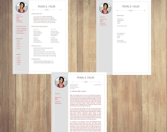 Student resume template | Simple functional resume template | digital download | digital template for word | curriculum vitae | cv template