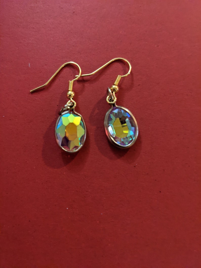 Yellow Garnet Earrings