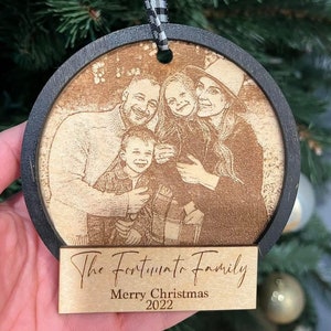 Personalized Photo Ornament