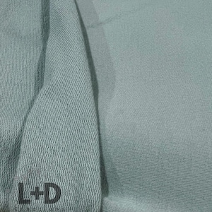 Mineral Organic Cotton, French Terry Knit, Eco-friendly Fabric, Organic Cotton Knit, Cotton Spandex,