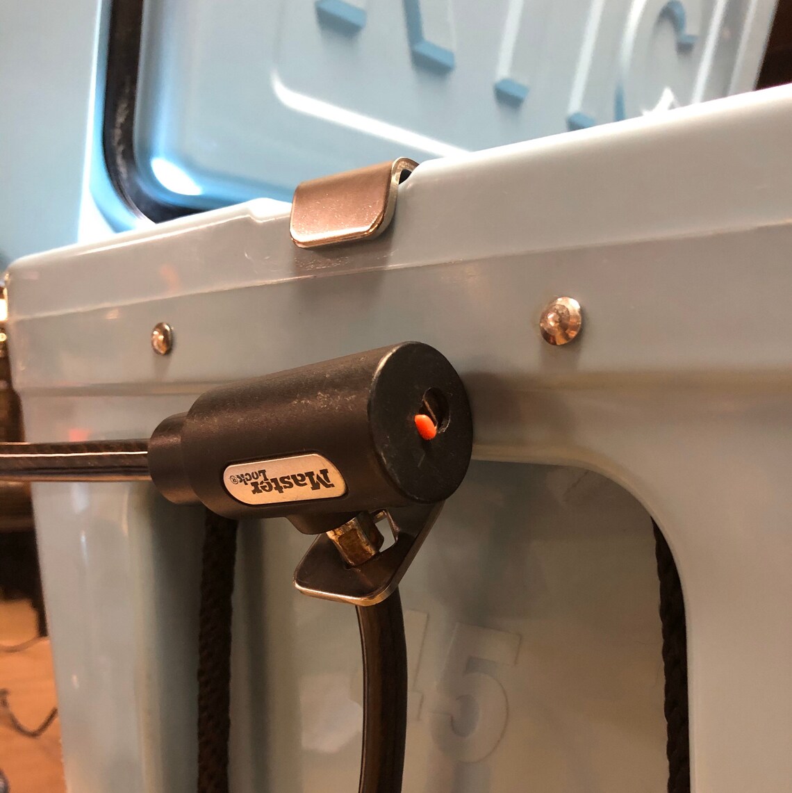 Yeti / Rtic Cooler Lock Bracket stainless Steel Etsy