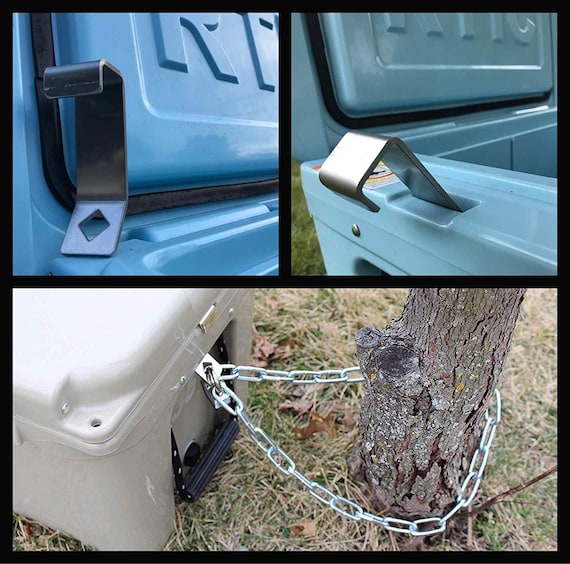 Yeti Rtic Cooler Lock Bracket Stainless Steel Etsy
