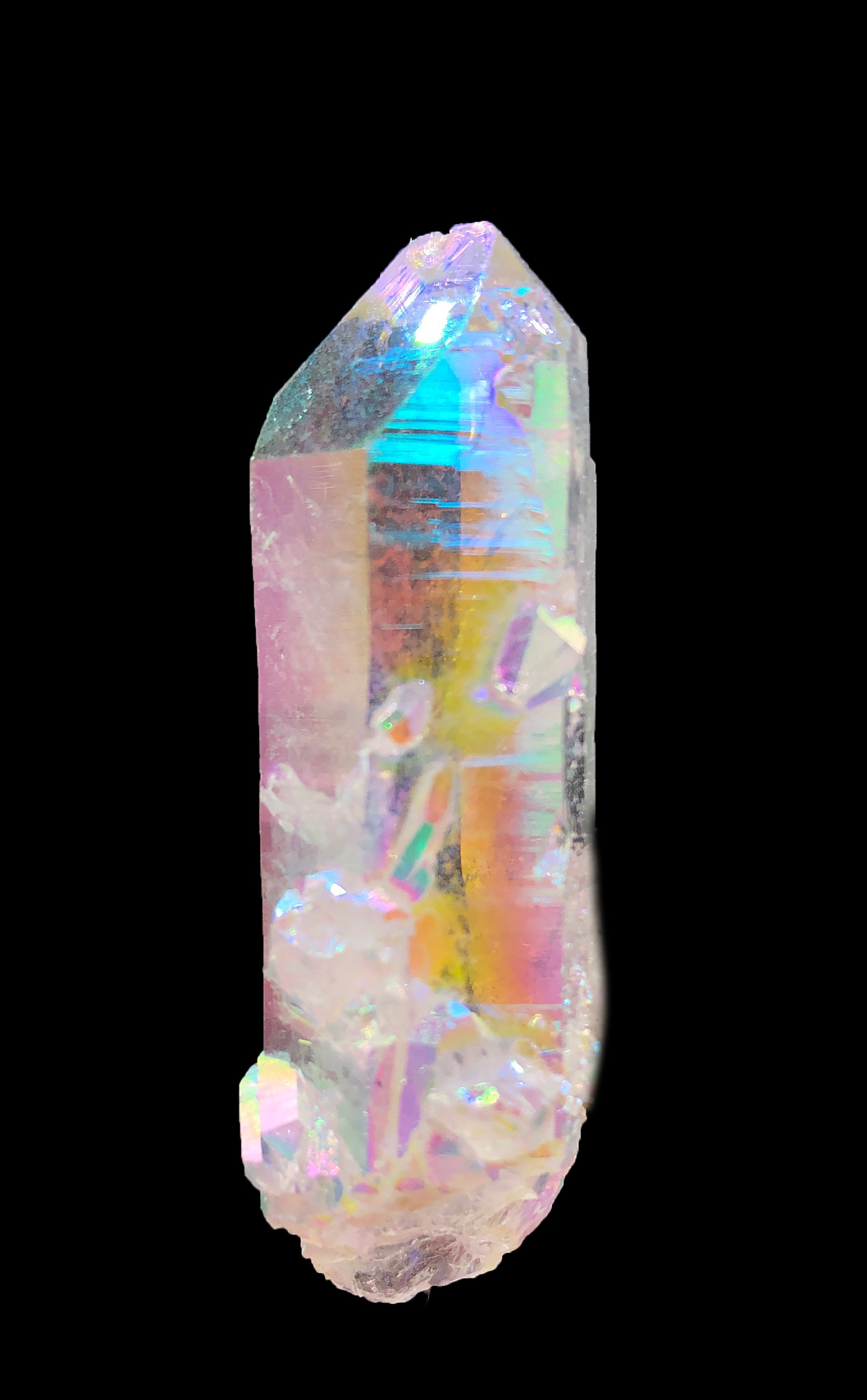 white angel aura quartz white angel aura quartz