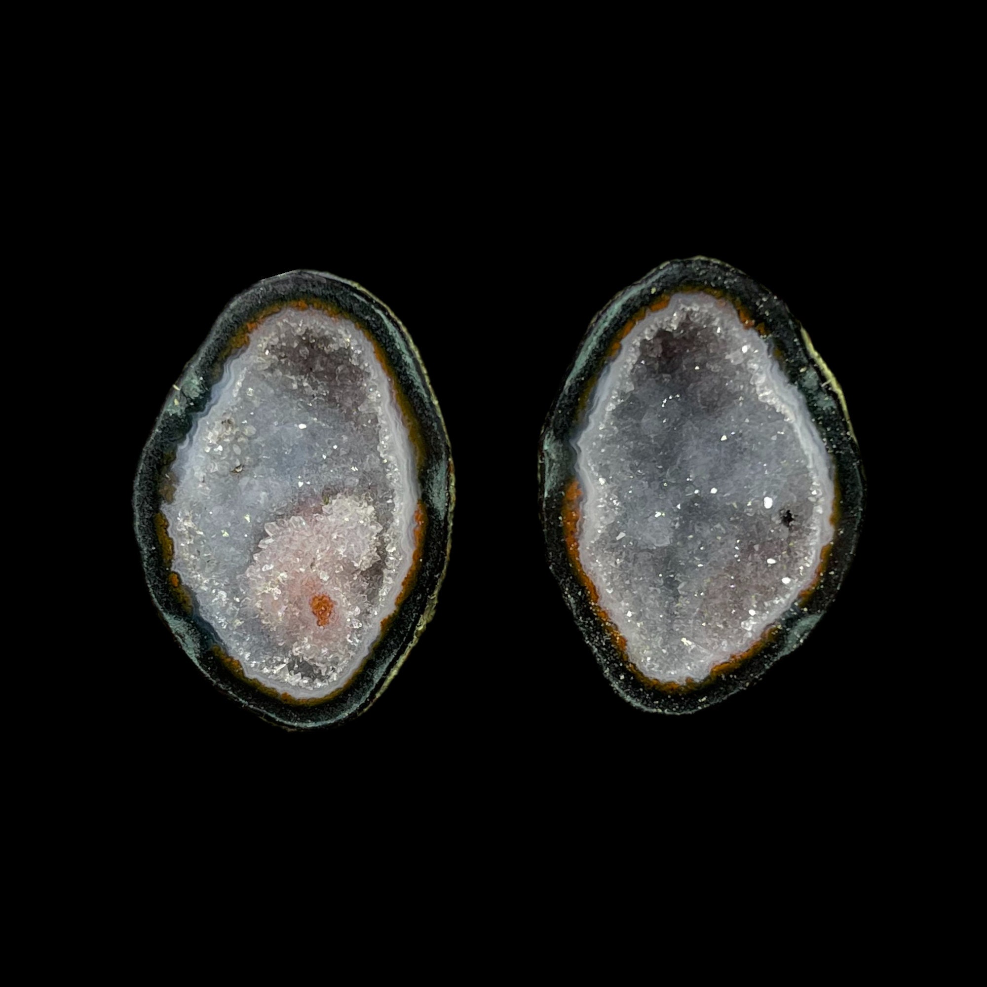 Pair of Tabasco Geodes (A ) from Mexico