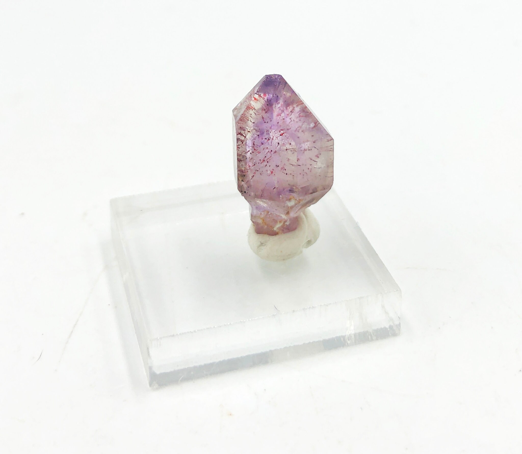 Amethyst Point from Zimbabwe Africa with base