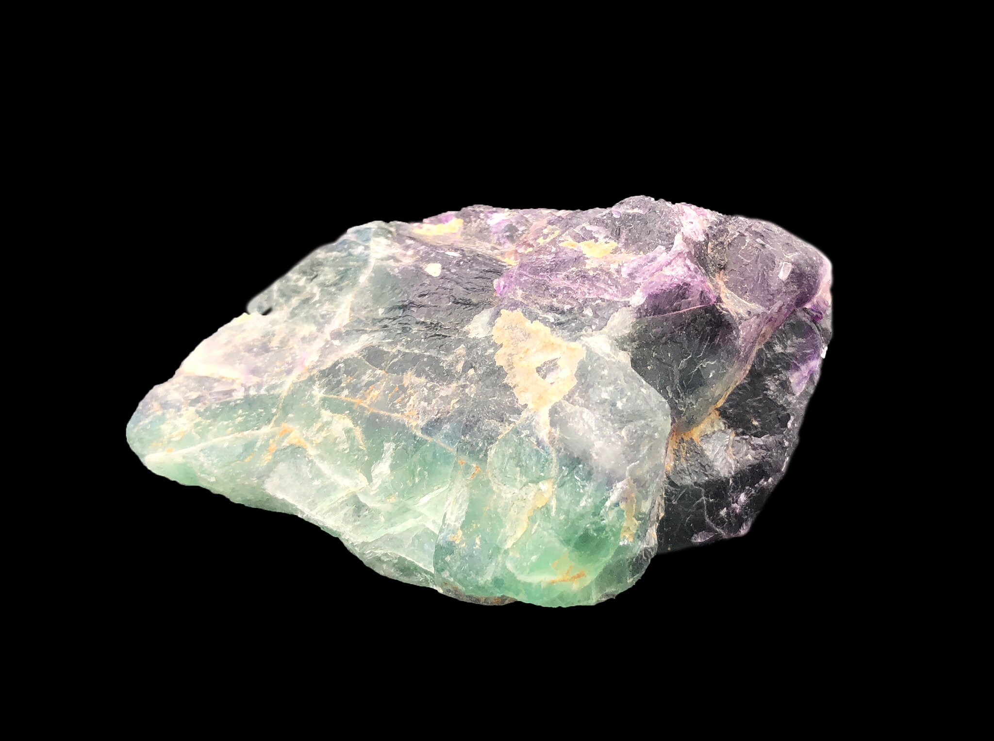 Rainbow fluorite - getsilope