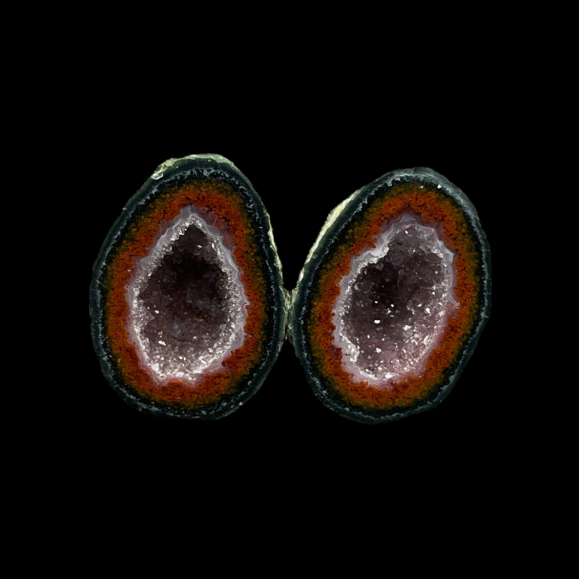 Pair of Tabasco Geodes (A ) from Mexico