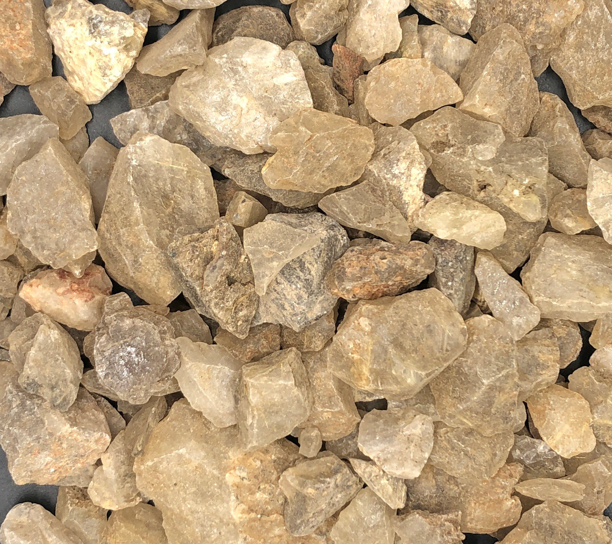 1 LB Rutilated Quartz Chips/Frags/Pieces from Brazil Natural Raw Rough
