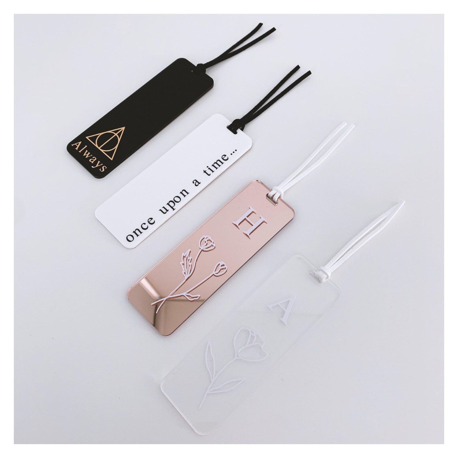 Personalised Bookmark Custom Bookmark Acrylic Bookmark Etsy