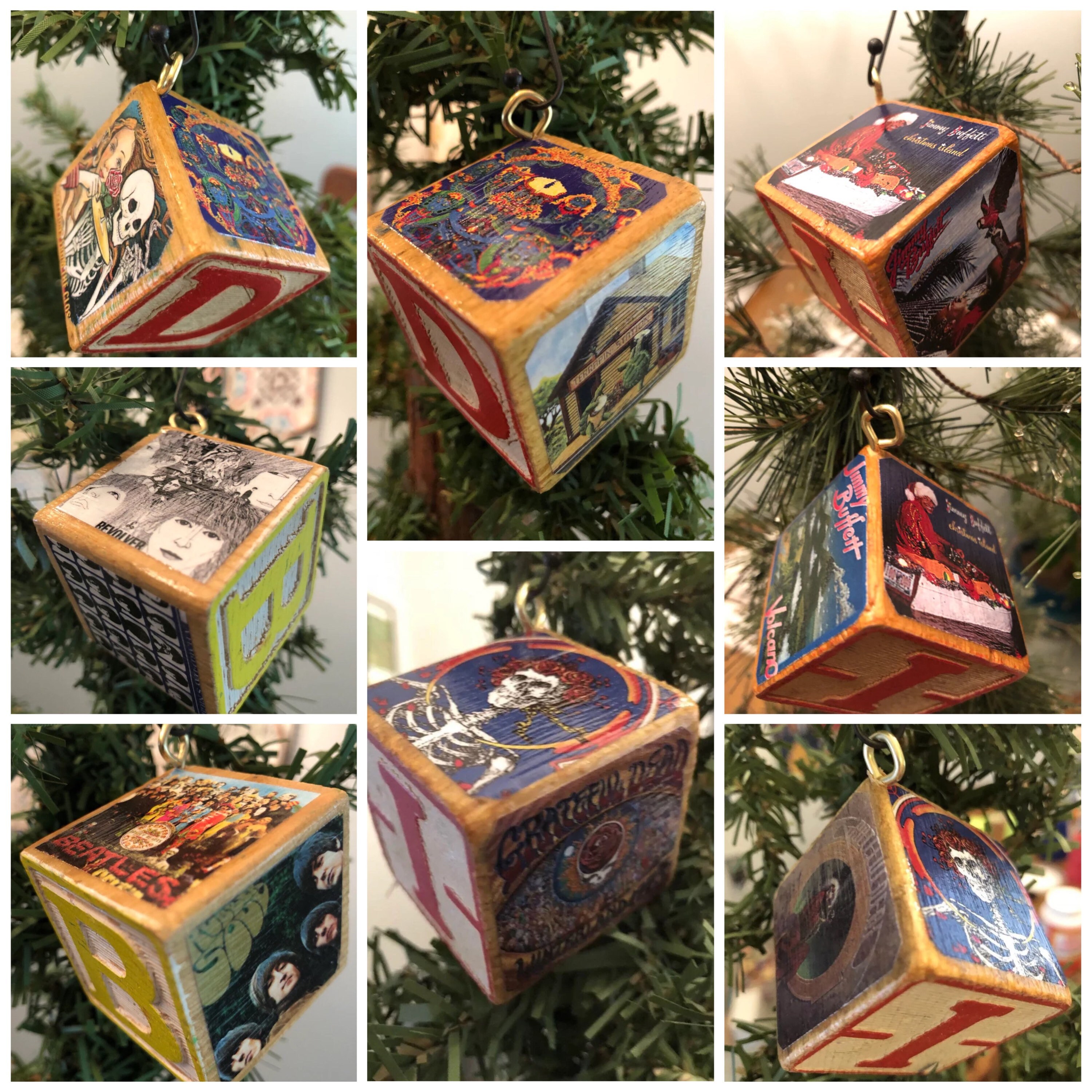 Vintage Beatles Christmas Ornaments Etsy