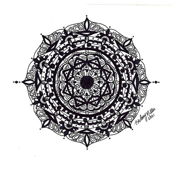 Mandala Yoga Art Inspirational Meditation Mandala Design Mandala Wall Art  Mandala Wall Decor Mandala Art Print Boho Wall Decor -  Canada