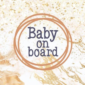 Baby on Board, SVG, PNG, cut file, car decal, Instant Download, Cricut and Silhouette