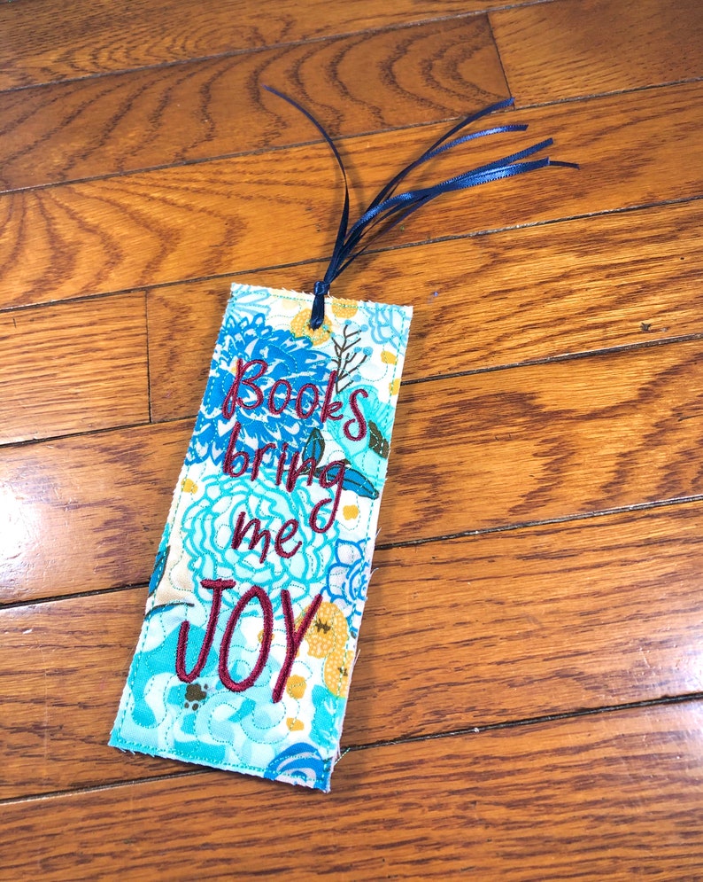 In the hoop bookmark 5x7 hoop instant download file  etsy