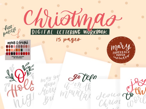 Christmas Digital Workbook Book/Digital/Instant Download