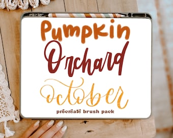 Fall 3 Brush procreate Brush Pack/Instant Download/Pinsel