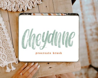 Cheyanne Procreate Brush/Ipad Lettering/Instant Download