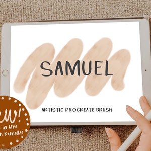 Samuel Artistic Procreate Brush/Instant Download/Procreate app