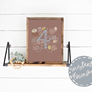Enneagram type four / The individualist / instant download
