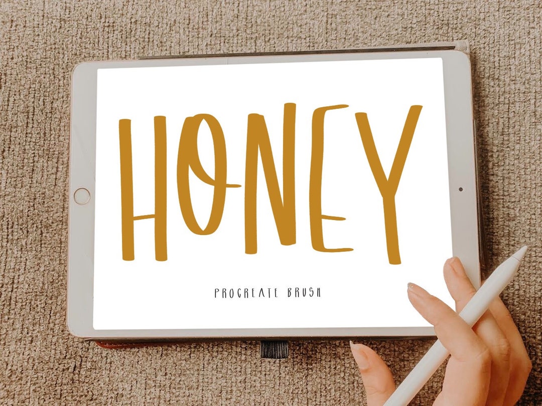 Honey Procreate Brush /instant Download / Procreate Etsy