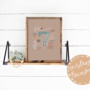Enneagram type seven / The enthusiasts / instant download