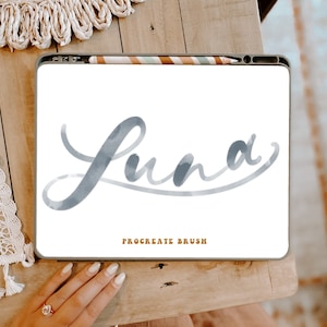 Luna Procreate Brush/Instant Download/Procreate