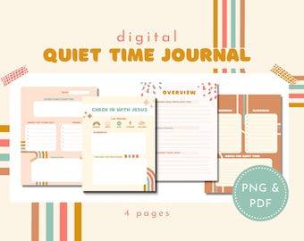 Digital Quiet Time Journal / PDF / Bible Study