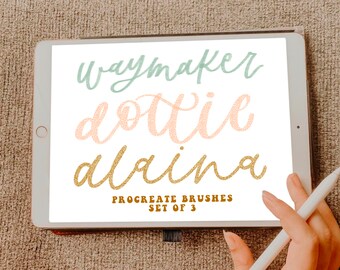 Procreate Brush Set/3 pack/Download istantaneo