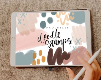 Procreate Doodle Stamps / Procreate / Instant Download