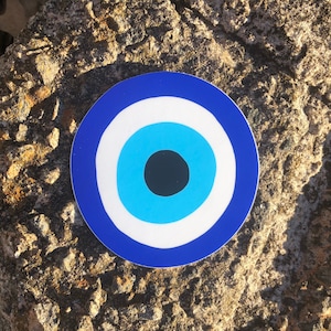 Evil Eye vinyl sticker