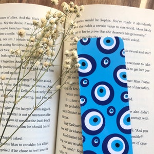 Evil Eye Bookmark | Glossy 2x6