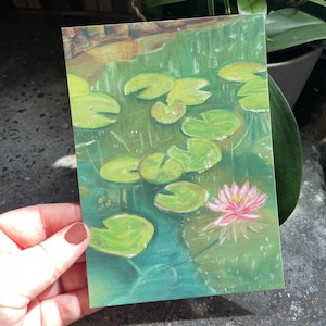 Lily Pond Print | 5x7 inches