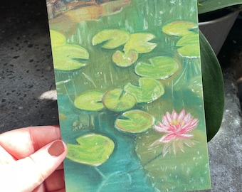 Lily Pond Print | 5x7 inches