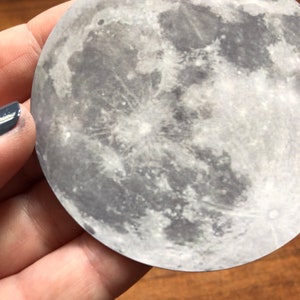 Full Moon magnet, the power of the full moon as a magnet, works on magnetic surfaces