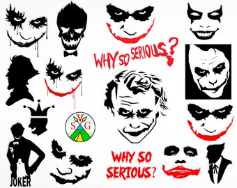 Joker Stencil Etsy