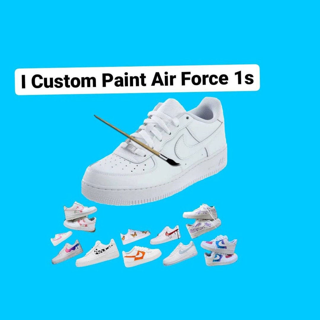 Customs Nike Air Force 1 Design Your Own Air Force 1 Custom Etsy