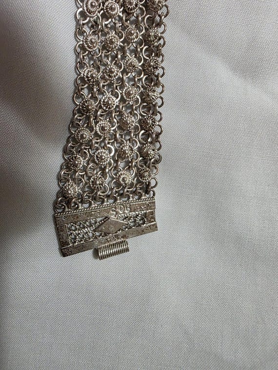 Vintage Middle Eastern Link Bracelet - image 3