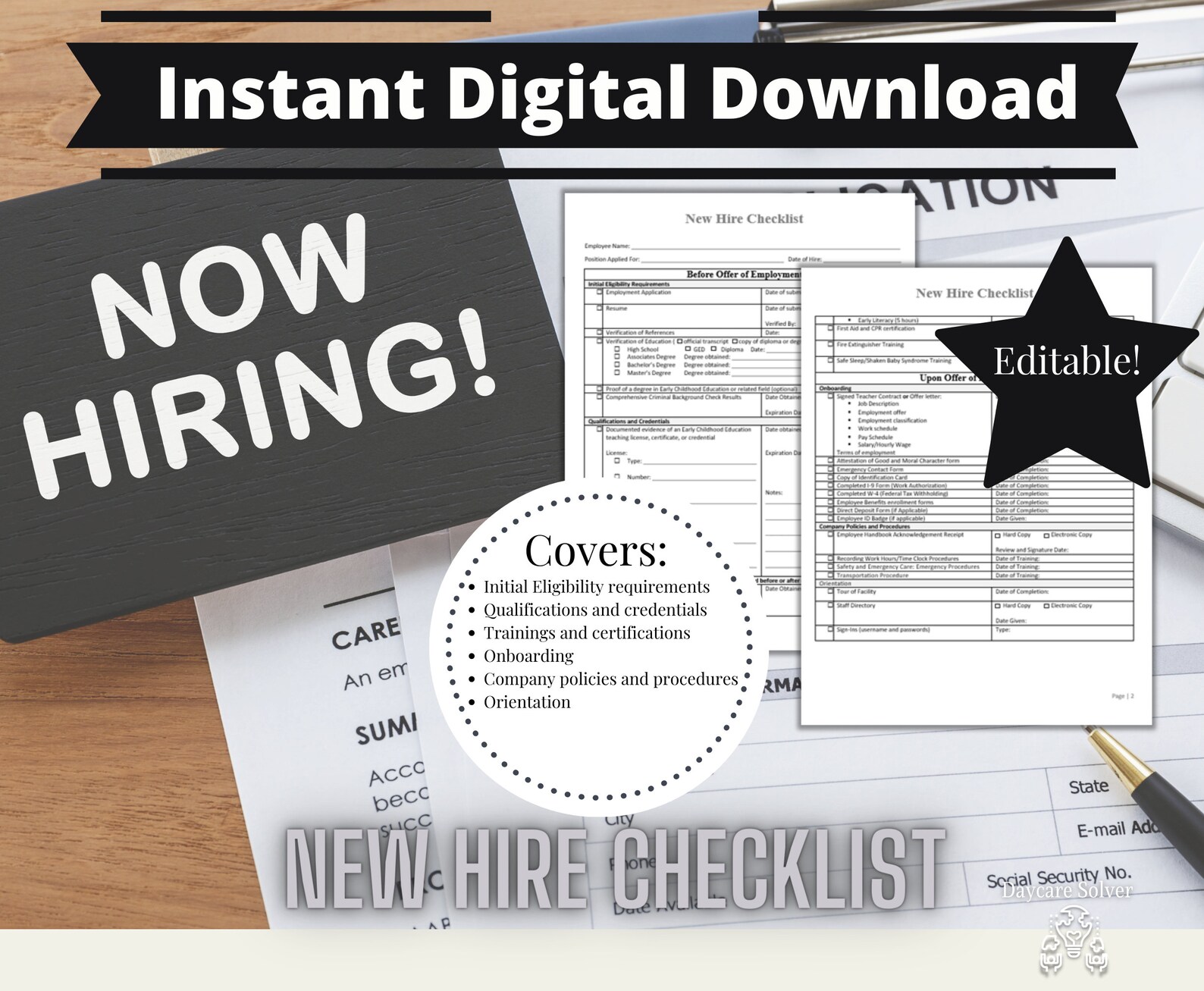 New Hire Checklist For Childcare For Childcare Centers Home Daycares new-hire-checklist-for-childcare-for-childcare-centers-home-daycares