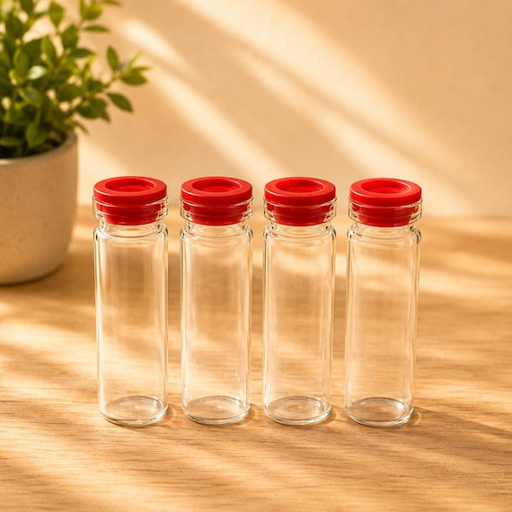 Hummingbird Feeder Bottles: Sweet Feeders, Glass Tubes (Set of 4)