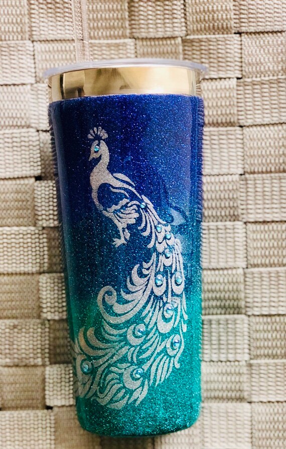 peacock tumbler