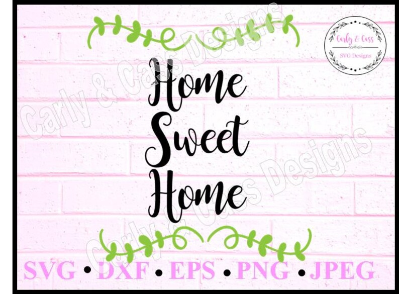 Free Cursive Home Sweet Home Svg Free