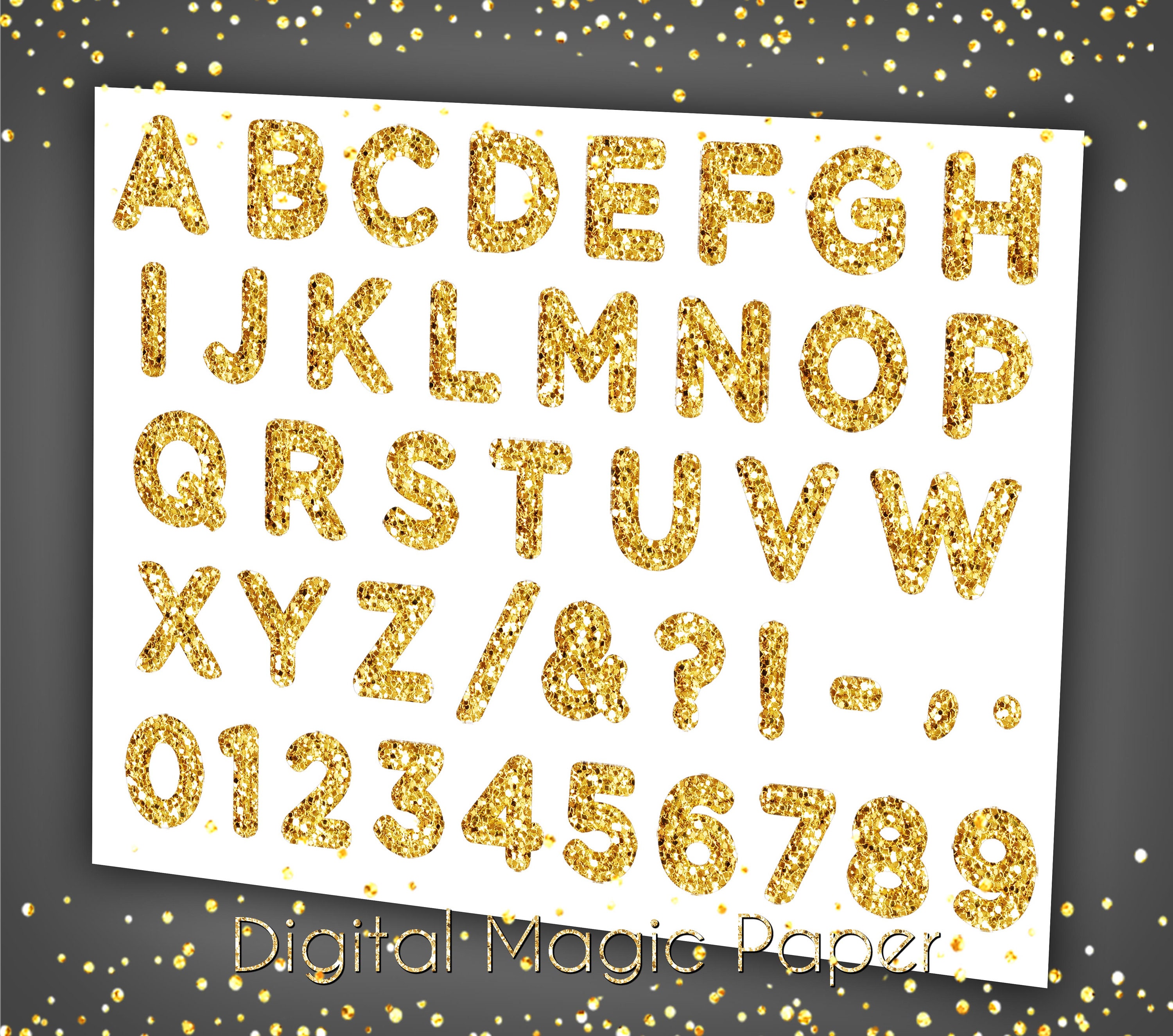 Free Glitter Alphabet To Download and Print  Alphabet printables, Glitter  letters, Lettering alphabet