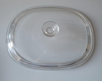 PYREX Glass Lid Replacement DC1.5 C – Oval Clear Knob