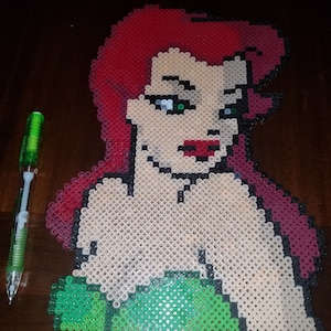 Dc comics Perler beads Poison Ivy